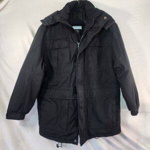 Men's Black Military Field Jacket
